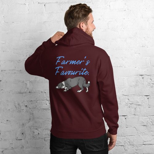 Men’s Farmer’s Favourite – Border Collie FETCH Hoodie