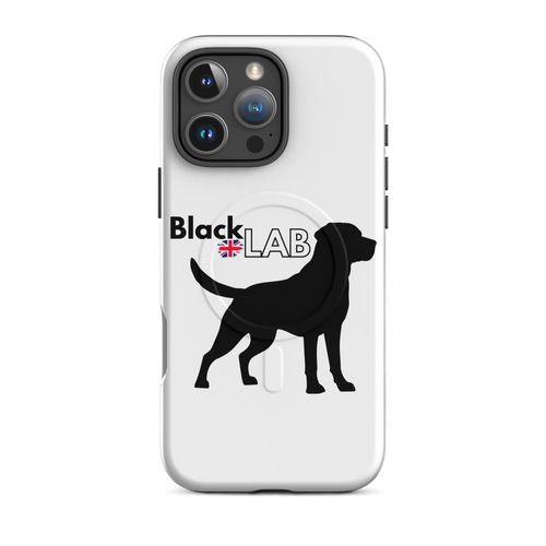Labrador – iPhone 16 Series MagSafe® Case – Black Lab
