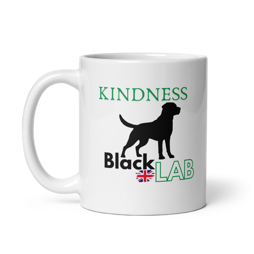 Kindness – Labrador Black Lab Mug – 11oz & 15oz