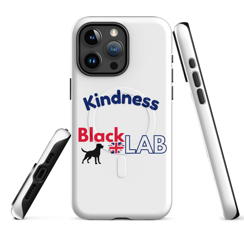 Kindness – Black Lab – iPhone 15 MagSafe® Case – By K9AT