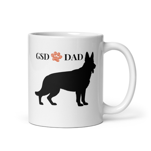 German Shepherd Dad – German Shepherd Mug – 11oz & 15oz