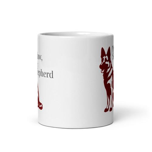 My Shadow – German Shepherd Mug – 11oz & 15oz