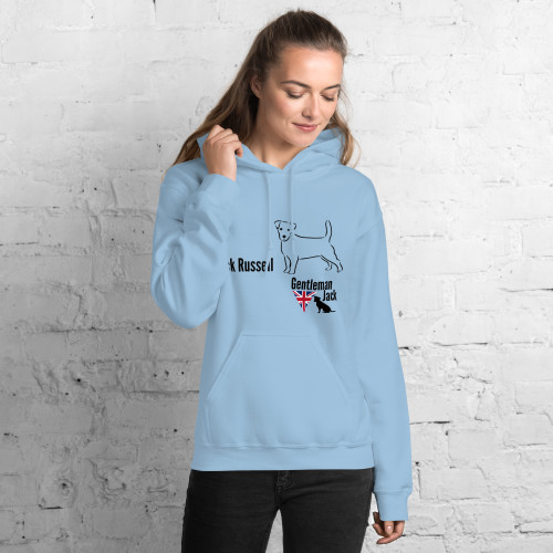 Women’s Gentleman Jack – Jack Russell FETCH Hoodie