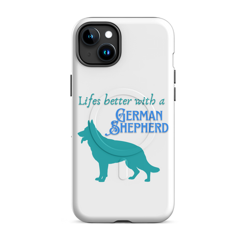 Life’s Better – iPhone 15 Series MagSafe® Case – German Shepherd