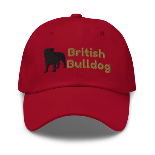 British Bulldog – Embroidered Cap