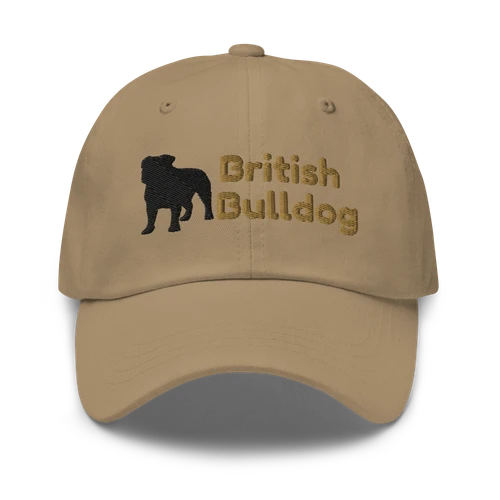 British Bulldog – Embroidered Cap