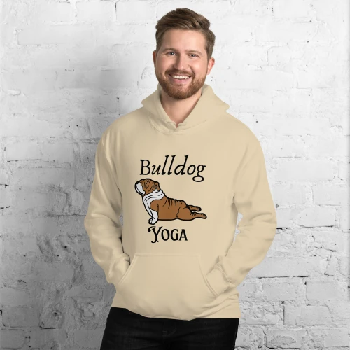 Men’s Bulldog Yoga II – British Bulldog FETCH Hoodie