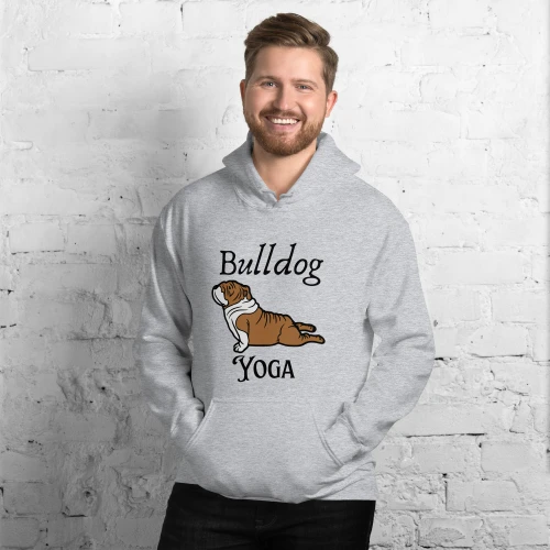Men’s Bulldog Yoga II – British Bulldog FETCH Hoodie