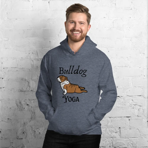 Men’s Bulldog Yoga II – British Bulldog FETCH Hoodie