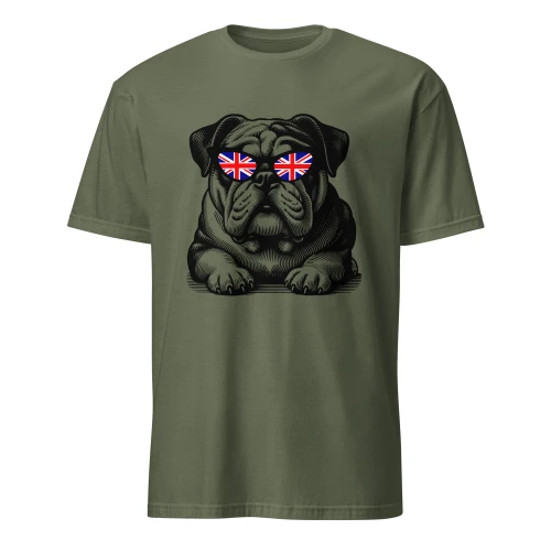 Bulldog Mode – British Bulldog – Wag Co. Unisex T-Shirt