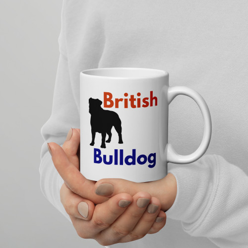 Chief Sofa Officer – British Bulldog Mug – 11oz
