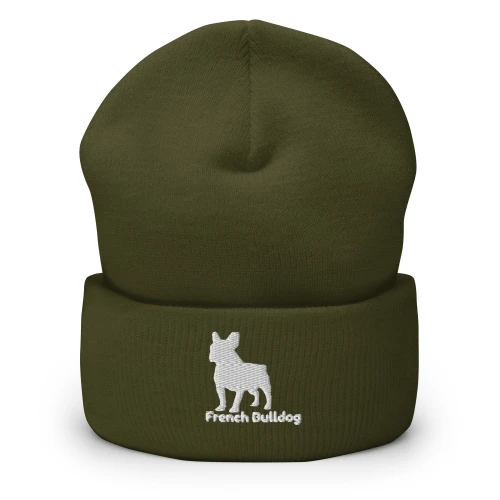 French Bulldog Woodland Series – Winter Trail Beanie