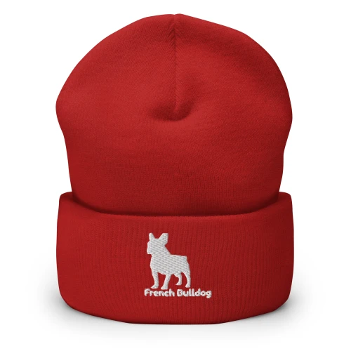 French Bulldog Woodland Series – Winter Trail Beanie
