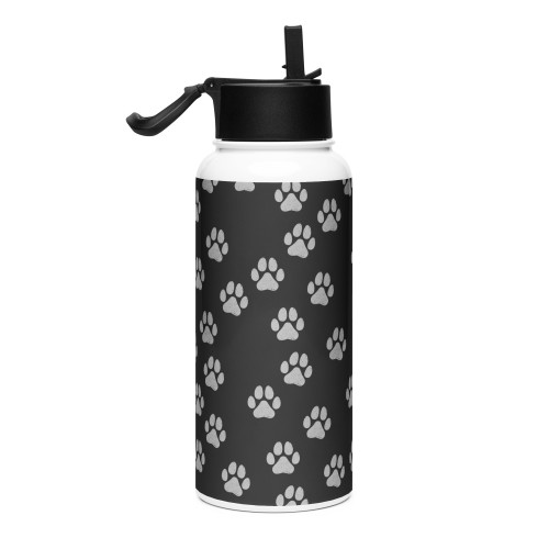 Stainless Steel Water Bottle (950ml) – Midnight Ash