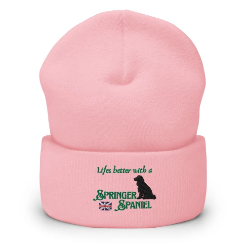 Country Springer Woodland Series – Embroidered Beanie