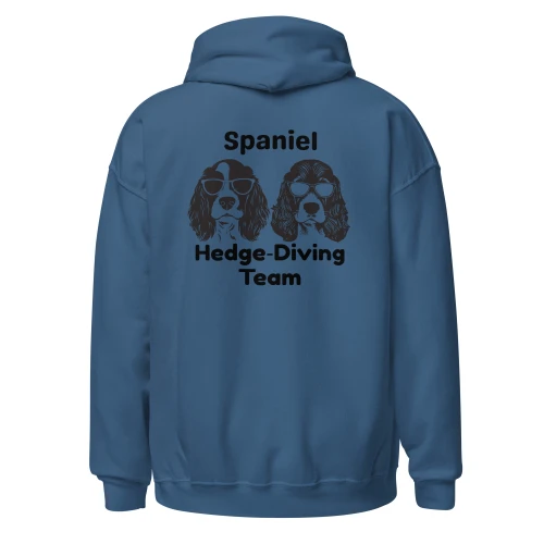 Spaniel Hedge Divers – Flush & Fetch Limited Edition Hoodie