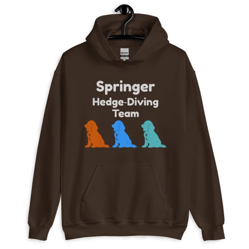Men’s Hedge Diving Team – Springer Spaniel FETCH Hoodie