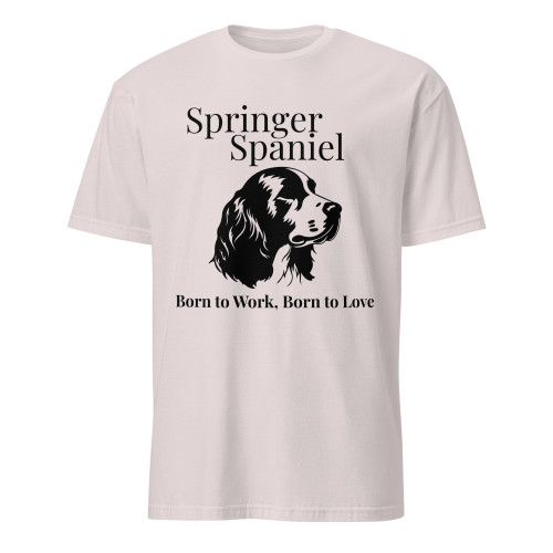 Born to Work & Love – Springer – Wag Co. Unisex T-Shirt