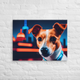 Metropolitan Mischief – Jack Russell Terrier Wall Canvas