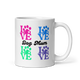 Dog Mum Neon Love – Mug for Bold Everyday Moments