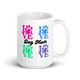 Dog Mum Neon Love – Mug for Bold Everyday Moments