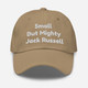 Small But Mighty – Jack Russell Embroidered Cap