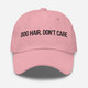 Dog Hair, Don’t Care – Embroidered Cap