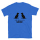 Classic unisex Labrador T‑shirt designed for dog lovers, naturally stretchy and easy to style
