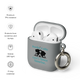 Border Collie – AirPods® Case with Carabiner Clip