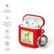 Golden Retriever – AirPods® Case with Carabiner Clip