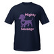 Mighty Sausage – Dachshund – WAG Co. Unisex T-Shirt