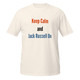 Keep Calm and Jack Russell On – WAG Co. Unisex T-Shirt