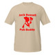 Jack Russell Pub Buddy–Jack Russell–WAG Co. Unisex T‑Shirt
