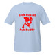 Jack Russell Pub Buddy–Jack Russell–WAG Co. Unisex T‑Shirt