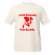 Jack Russell Pub Buddy–Jack Russell–WAG Co. Unisex T‑Shirt