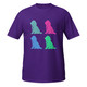 Neon Flush–Cocker Spaniel–WAG Co. Unisex T‑Shirt