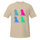Neon Flush–Cocker Spaniel–WAG Co. Unisex T‑Shirt