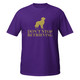 Don’t Stop Retrieving–Golden–WAG Co. Unisex T‑Shirt