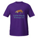 Collie Mode: Always On–Border Collie–WAG Co. Unisex T‑Shirt
