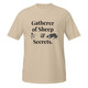 Gatherer of Sheep & Secrets–Collie–WAG Co. Unisex T‑Shirt