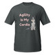 Agility Is My Cardio–Border Collie–WAG Co. Unisex T‑Shirt