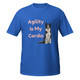 Agility Is My Cardio–Border Collie–WAG Co. Unisex T‑Shirt