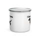 I Long For You – Dachshund Camper Enamel Mug 12oz
