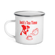 Jack’s Tea Time – Jack Russell Camper Enamel Mug 12oz
