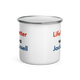 Life’s Better with Jack Russell – Jack Russell Enamel Mug 12oz