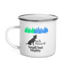 Small But Mighty – Jack Russell Camper Enamel Mug 12oz