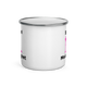 Mud Magnet – Cocker Spaniel Camper Enamel Mug 12oz