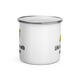 Life’s Better with a Golden – Golden Retriever Enamel Mug 12oz