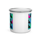 Moorland Mind – Border Collie Camper Enamel Mug 12oz