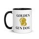 Golden Gun Dog – Golden Retriever Colour Mug 11oz